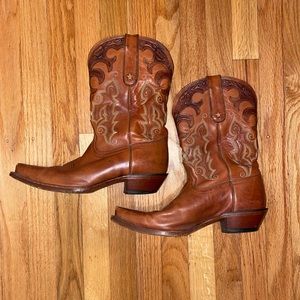 Vintage Tony Lama Women’s Cowboy Cowgirl boots Size 8